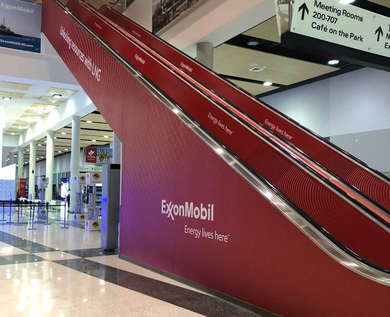 Escalator Panels Inside and Outside